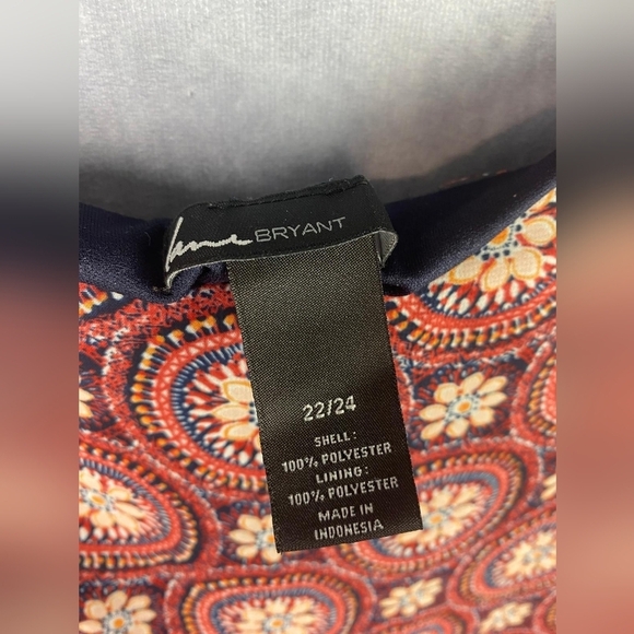 Lane Bryant Maxi flattering Boho Fairy Slip Layers Women's Dress size 22/24 - Picture 5 of 8